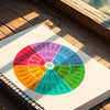 Peel & Stick Emotion Wheel [Jumbo Size-5 Inch Circle] + FREE SHIPPING