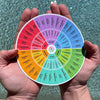 Peel & Stick Emotion Wheel [Jumbo Size-5 Inch Circle] + FREE SHIPPING