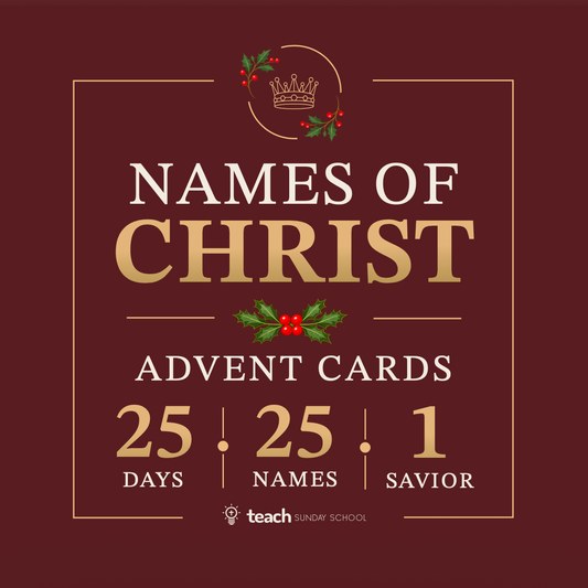 Names of Christ Advent Cards