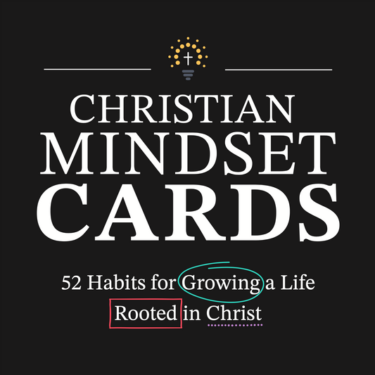 Christian Mindset Deck [Includes Organza Pouch, Wooden Stand] + FREE SHIPPING