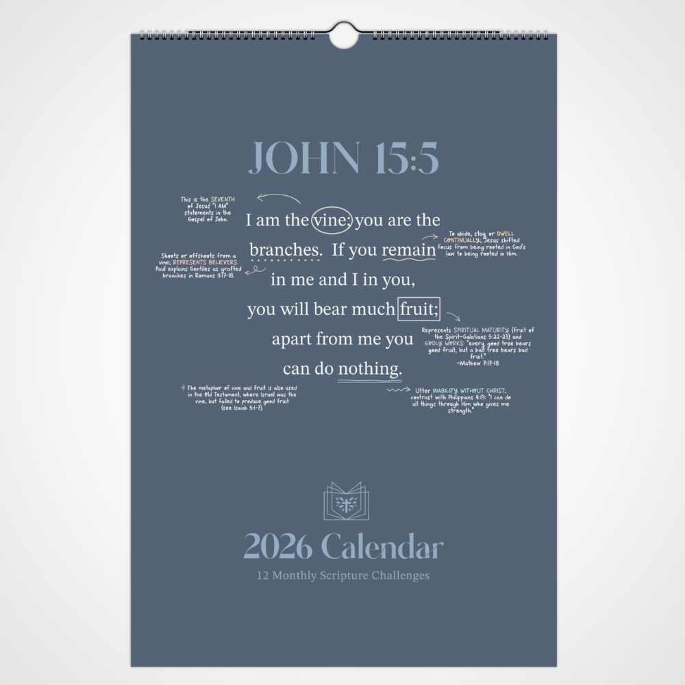 2026 Scripture Challenge Calendar