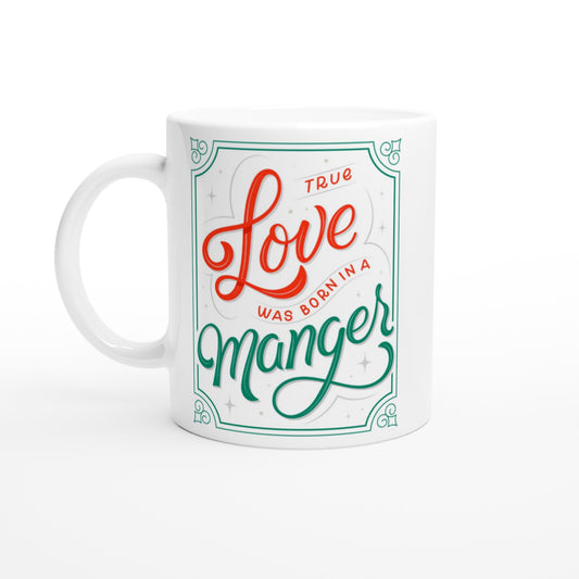 White Christmas Mug