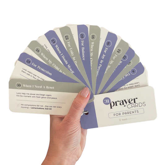 31 Prayer Cards for Parents