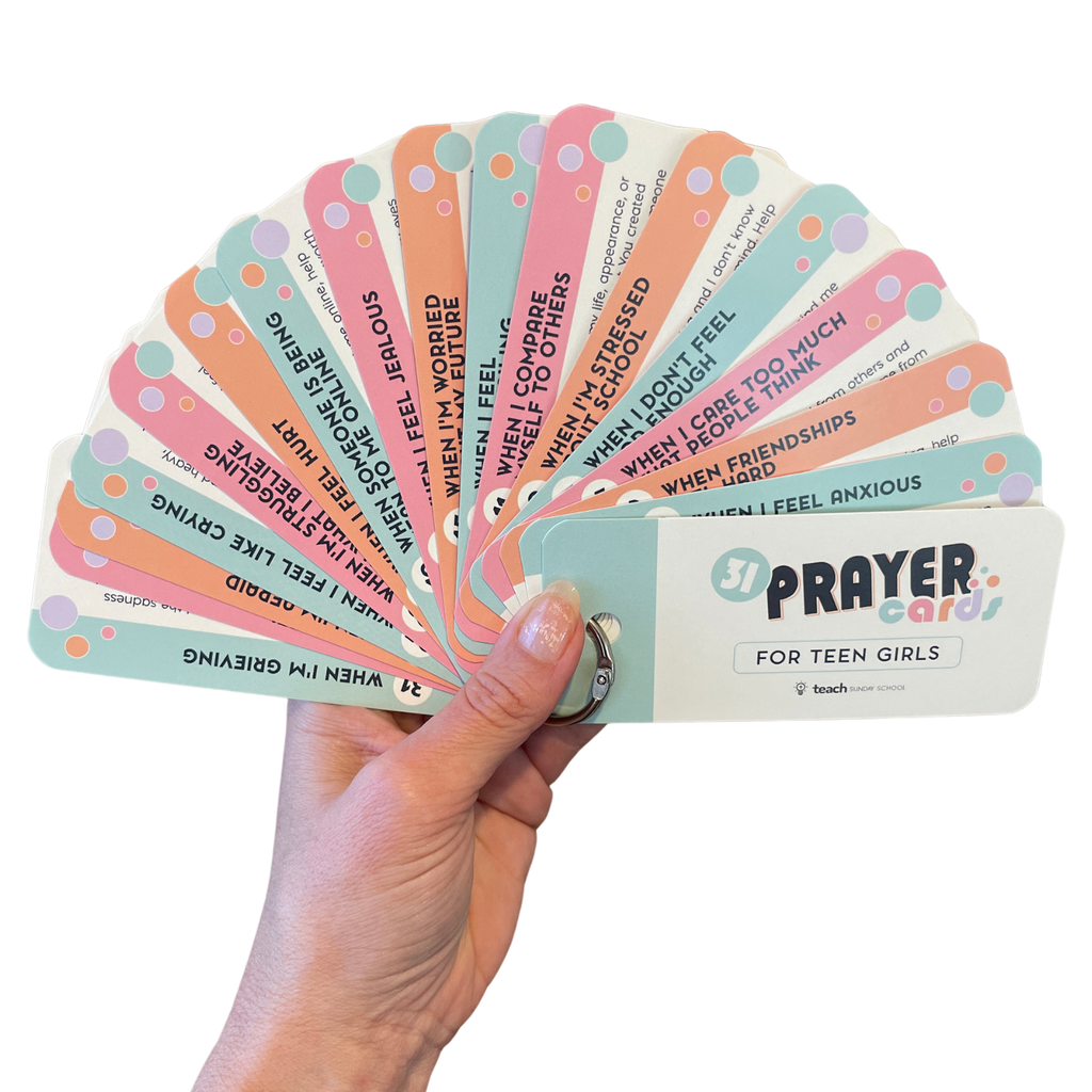 31 Prayer Cards for Teen Girls