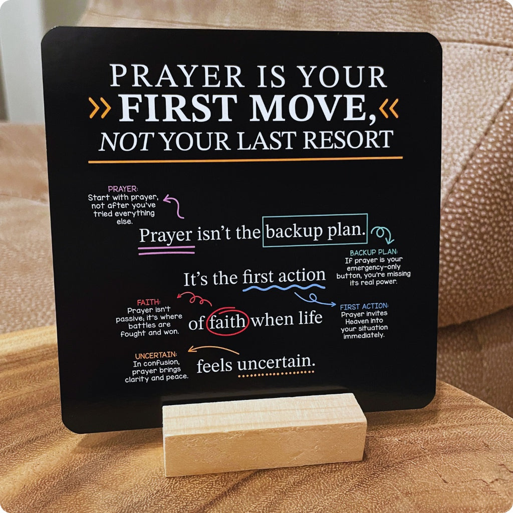 Christian Mindset Deck [Includes Organza Pouch, Wooden Stand] + FREE SHIPPING